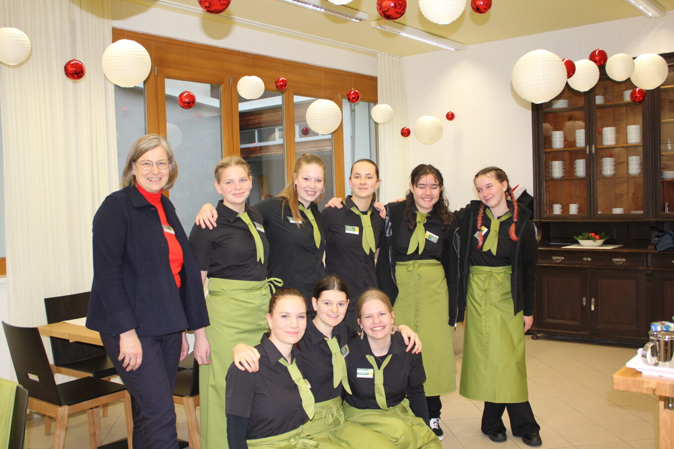 Es weihnachtet sehr in der Fachschule Unterleiten