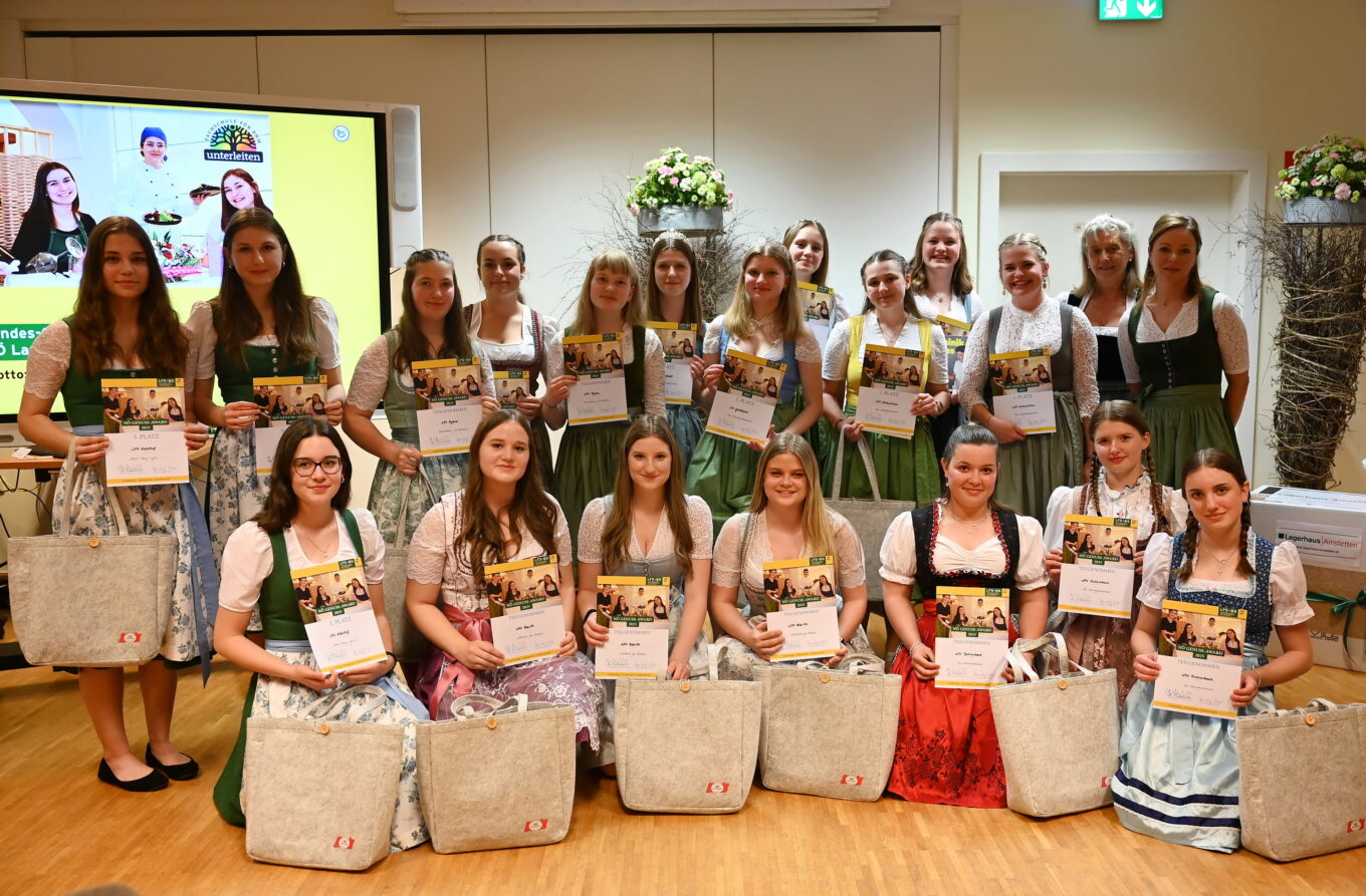 Fachschule Unterleiten siegt zum zweiten Mal beim NÖ Genuss-Award