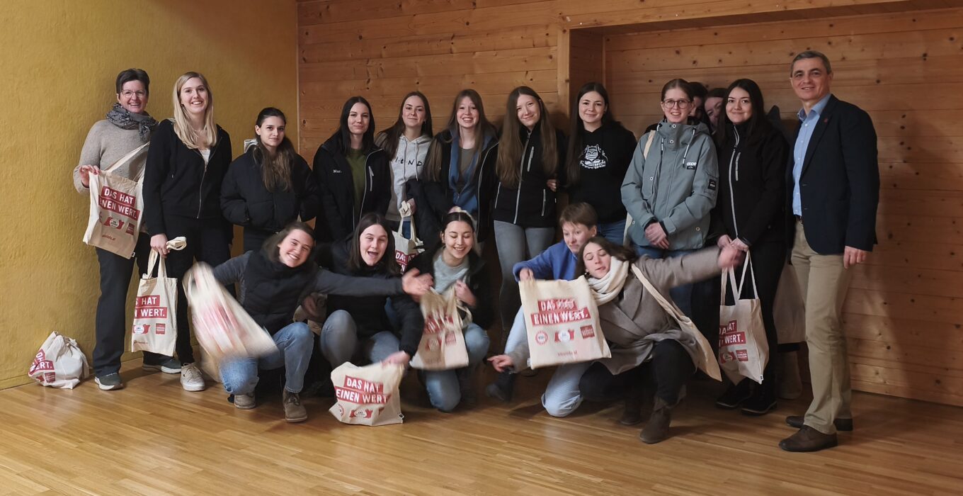 Interessanter Vortrag der AMA für unsere Schülerinnen